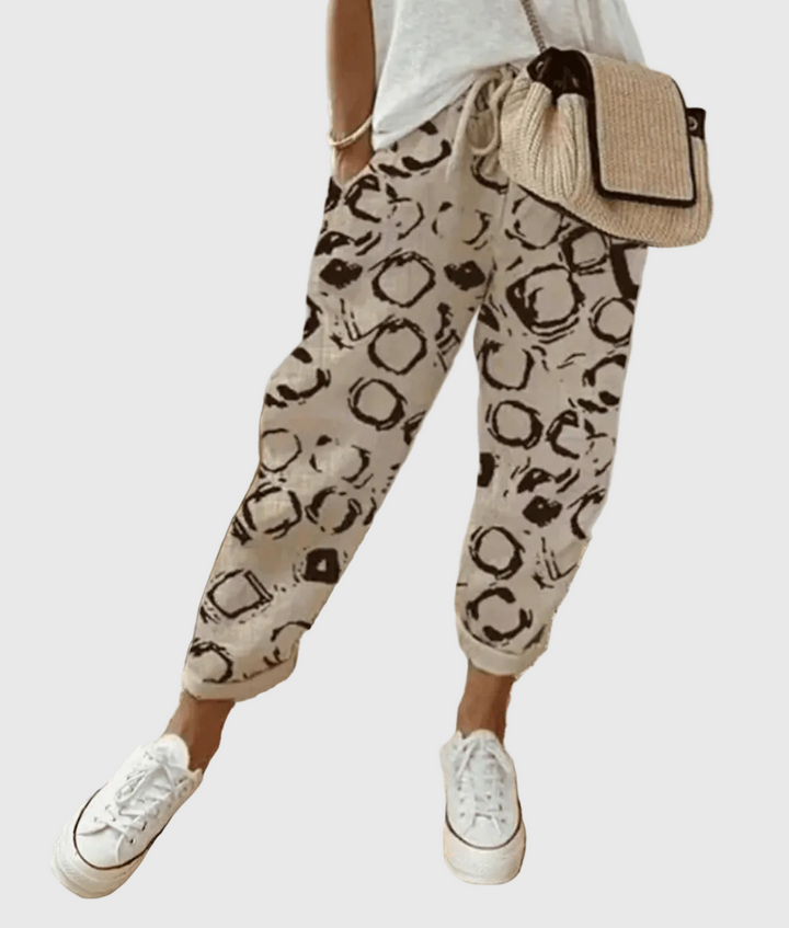 Lana | Pantalones Elegantes de Flujo